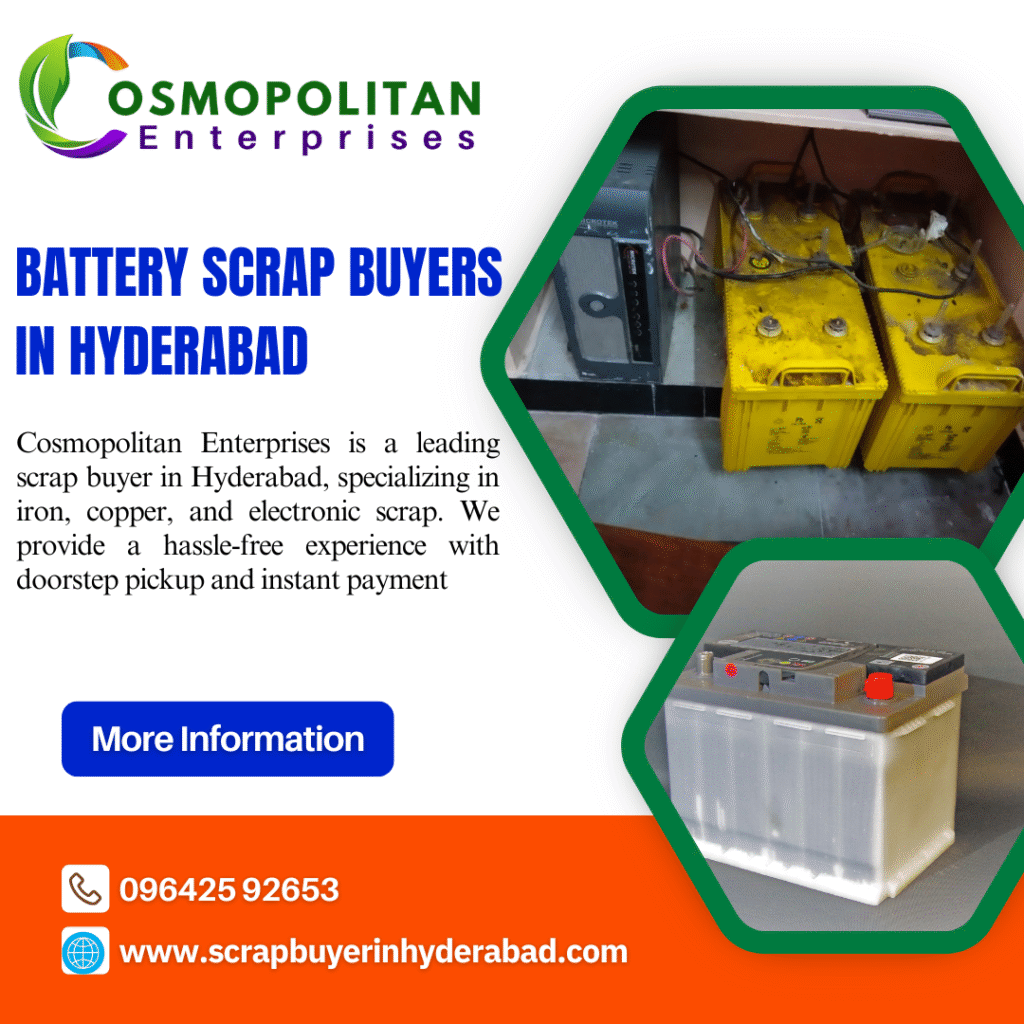 Battery Scrap Buyers in Hyderabad

